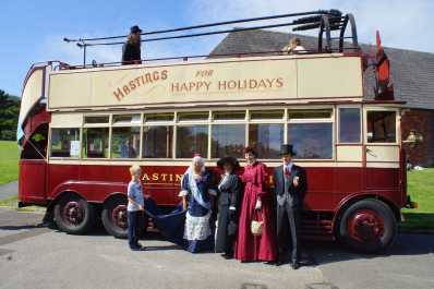 Hasting Trolleybus at Hastings Museum